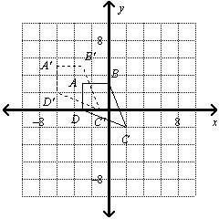 What is a rule that describes the translation abcd ⇒a' b' c' d'?  a. t &lt; 3,-2&gt; (