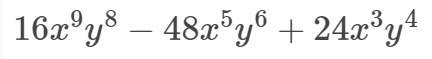 Factor completely, show all work.