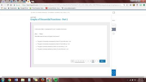 1. what is the period of the function f(x) shown in the graph?  2. (picture) 3. graph th