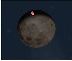 The image below shows a total lunar eclipse. what image shows the corresponding positions of the ear