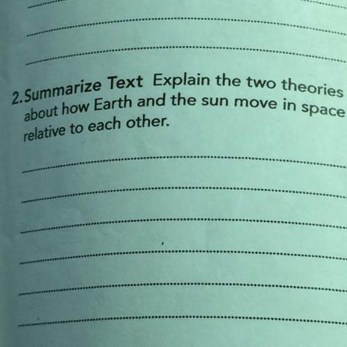 How earth and the sun move in space relative to each other