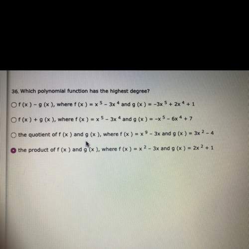 Anyone know the answer to this math question?