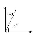1. identify the angles as complementary or supplementary and then find the value of x  a.) sup
