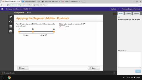 Can you ?  i did 8x = 3x + 8 + 4x +10 and then simplified, and got 18 but it says it's