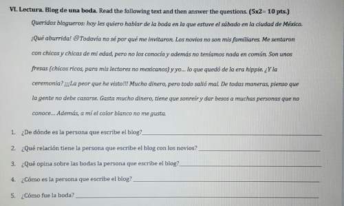 Spanish, read the paragraph and answer questions in a full sentence