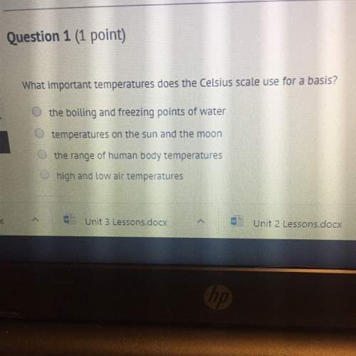 What important temperatures does the celsius scale use for a basis