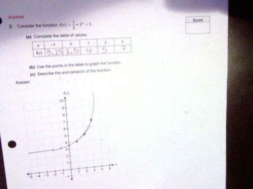 Ijust need with the last part. the c) part describe the end behavior of the function: &lt;