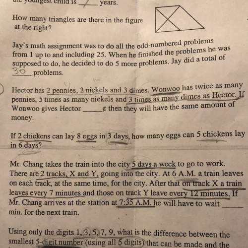 What is the answer of number 6