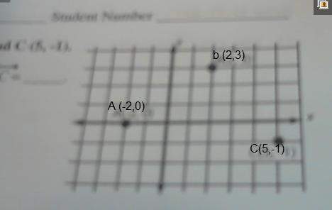 16. slope ab= slope ac= slope bc= 17. which slope in item 16 is the steepest?