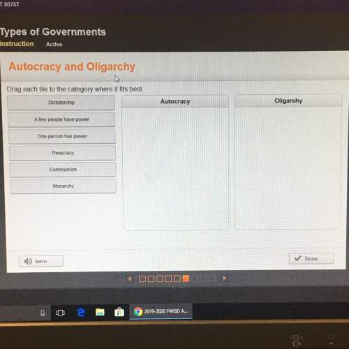 Drag each tile to the category where it fits best. autocracy oligarchy dictatorshi