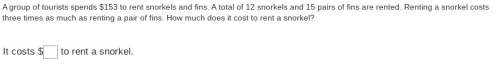 What is the answer? how do i create two equations?