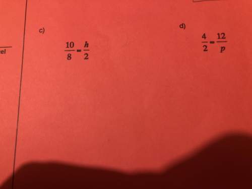 Will someone me with both of these i have to solve for the unknown portions