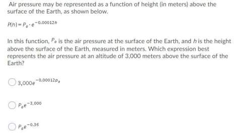 Hi i need asap pls! : ) the fourth answer choice got cutoff but it is p0/e^-0.36