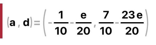 D= 9a2 + 5a + 3
E= -8a2 – 4a – 2
