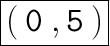 \huge{ \boxed{ \bold{ \tt( \: 0 \:  ,5 \: )}}}