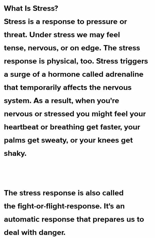 By now, you should know that stress is something that can be controlled through diet and exercise. T
