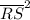 \overline {RS} ^2