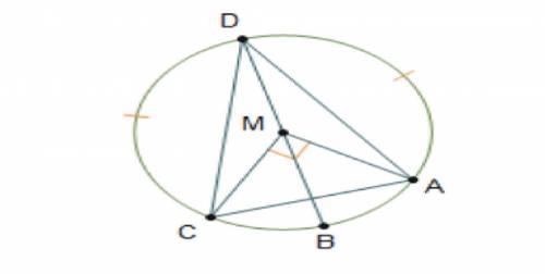 Points a, b, c, and d lie on circle m. line segment bd is a diameter. what is the measure of angle a