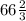 66\frac{2}{3}