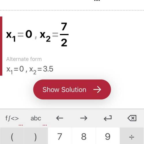 Using the FOIL method, you get

(2x + 1)(x - 3) = 2x2 - x + x -3
Fill in the missing data.