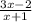 \frac{3x-2}{x+1}