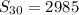 S_{30}=2985