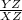 \frac{YZ}{XZ}