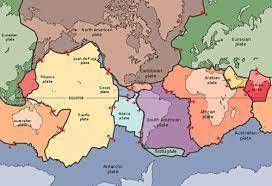 3. Which of the following is true according to the theory of plate tectonics?

The Earth's crust is