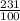 \frac{231}{100}