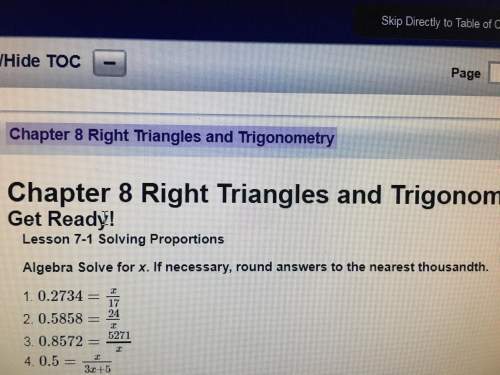 I’ll mark the best answers brainliest  me with questions 1-4 find that value of the x&lt;