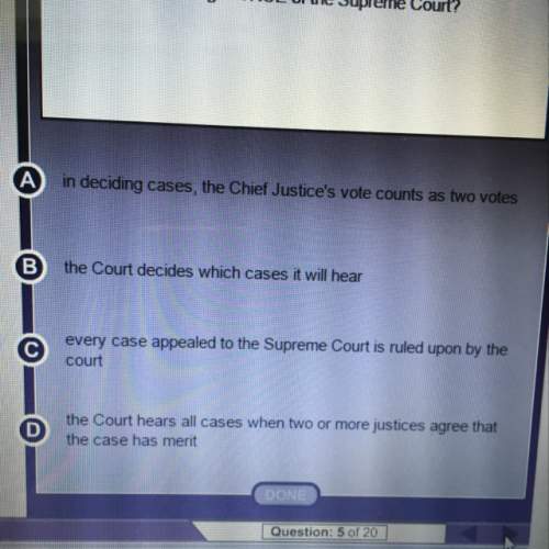 Which of the following is true of the supreme court