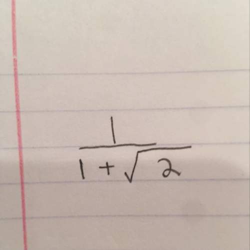 Ineed to know the steps of how to rationalize the denominator of the problem above. i already have a