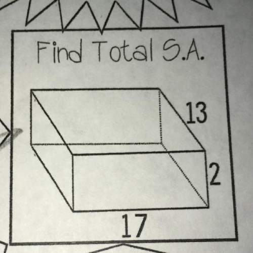 What is the answer, (s.a=surface area)