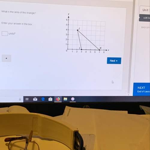 What is the area of this triangle? me.