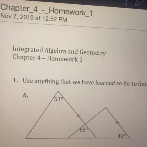 How do you find the angle measurement?  the arrows show the lines are perpendicular