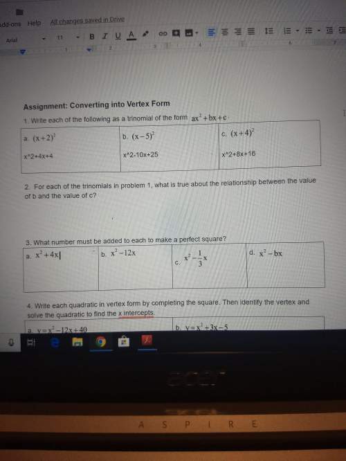 With algebra with trinominals and vertex form. will mark brainliest