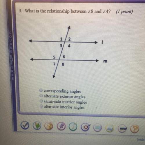What is the relationship between angle 8 and angle 4