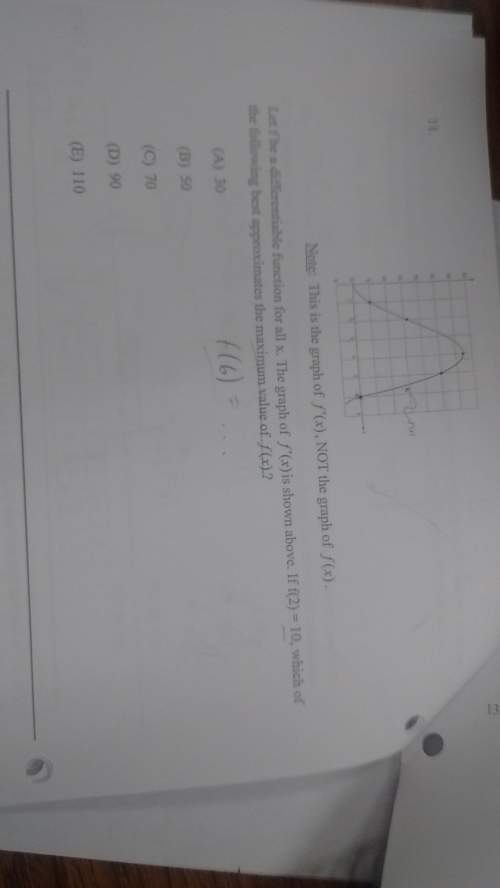 100 points: how do you find the derivative to solve the integral?