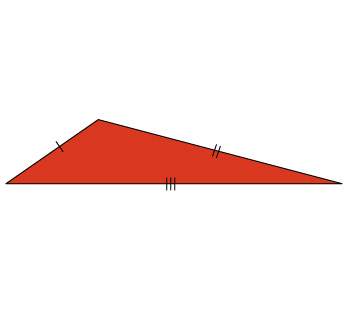 Which name correctly classifies this triangle?  a. right