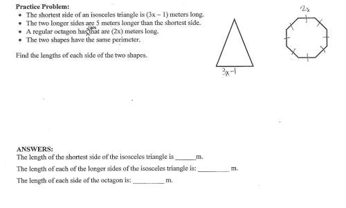 Equation applications: 2 shapes, same perimeter, i need on all questions!