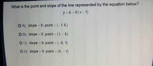 What is the point of the line represented by the equation below