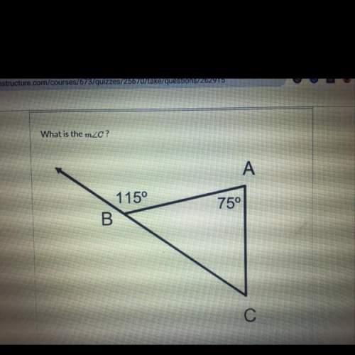 What is the m a. 40 b. 190 c. 50 d. 65 somebody answer this