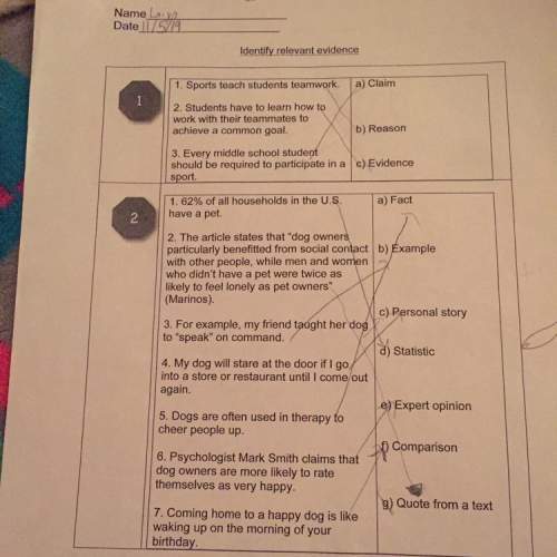 Make a claim and reason and supporting evidence first person to answer will be marked as a brilliant