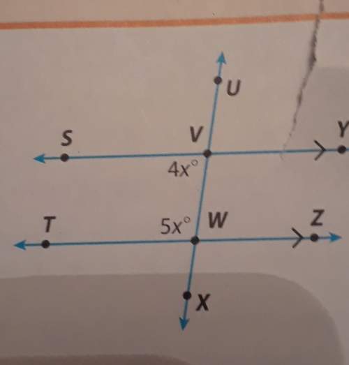 Find the measurement for angle svw and vwt.