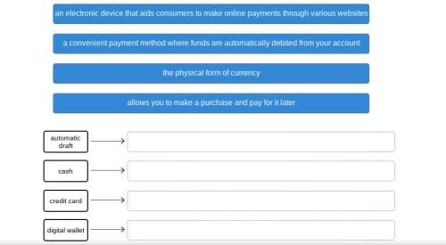 Match the different sources of payments to their descriptions.