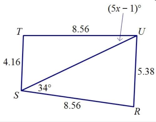 Which of the following is not a possible value of x? a. 1 b. 5.9 c. 6 d. 8