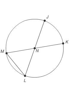 (1 pt)  segment km is 18 cm long. how long is the radius of circle n?