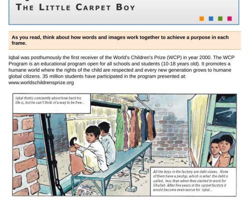 What is the theme of "the little carpet boy"? what images work together to develop the theme throug