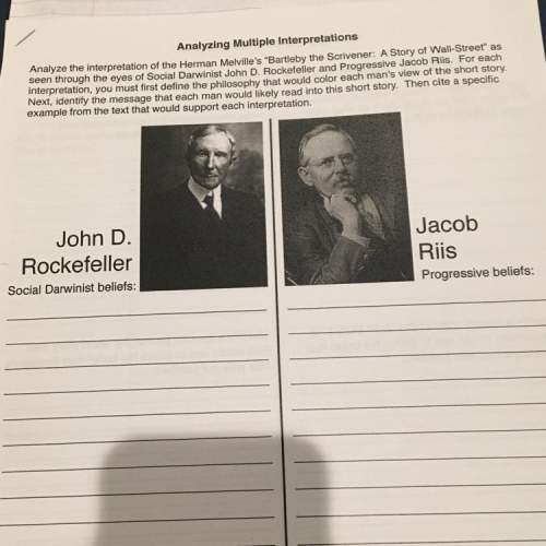 Me . us history john d rockefeller vs jacob riis