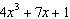 Explain how to subtract the polynomial (the first attachment) from (the second attachment)